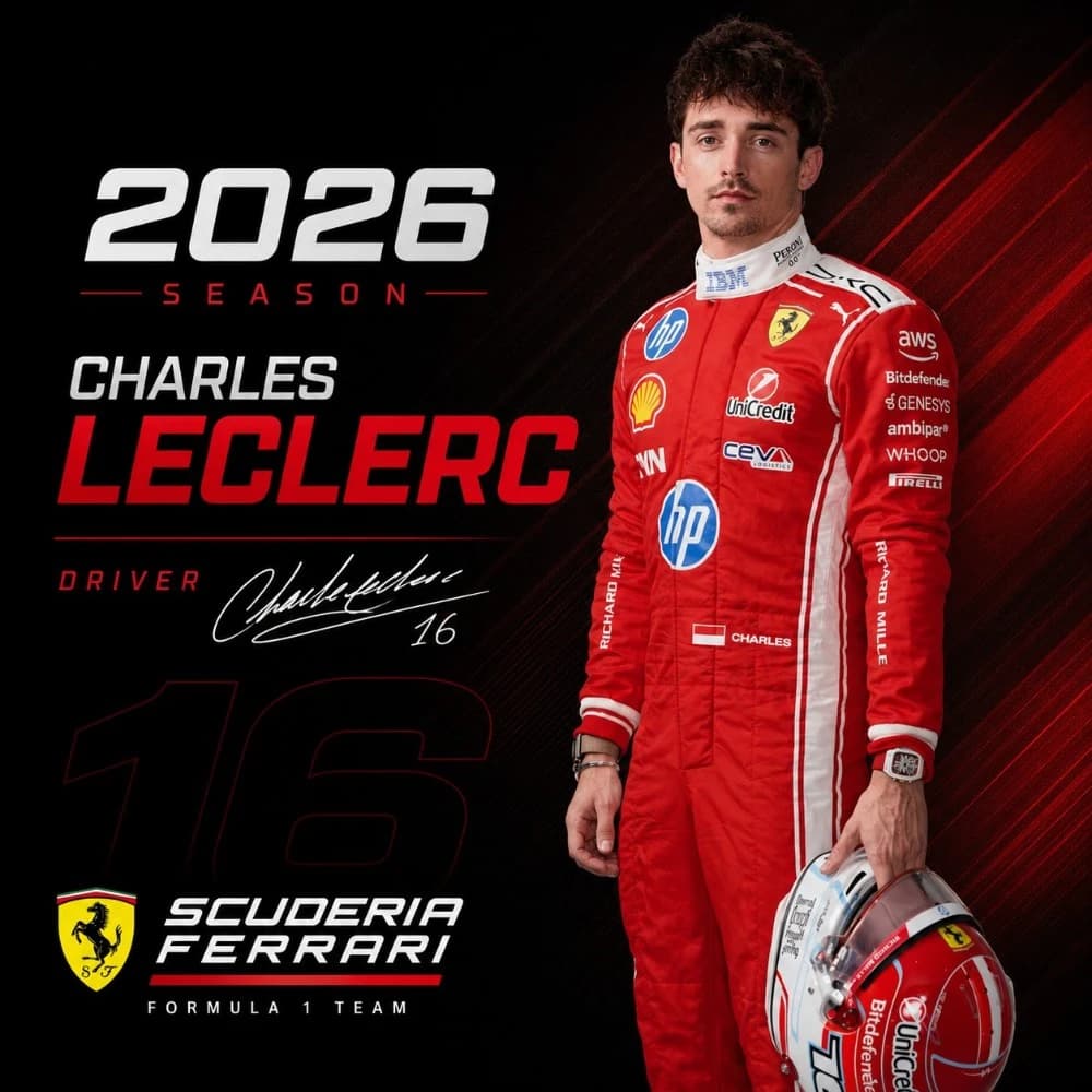 Charles Leclerc inspired racewear