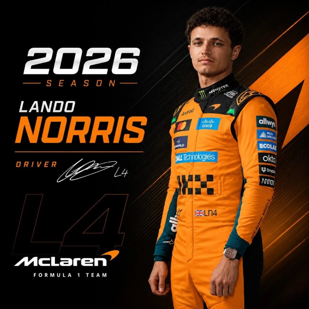 Lando Norris inspired racewear