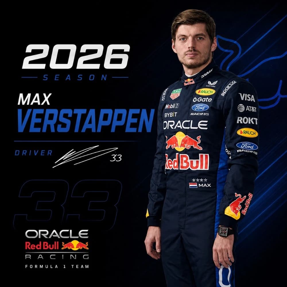 Max Verstappen inspired racewear
